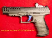 Walther PPQ Q5 MATCH COMBO Ported ed Optic Ready, fusto in polimero