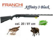 Benelli FRANCHI AFFINITY 3 BLACK SYNT cal.20 canna 61 cm speciale Beccaccia
