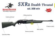 Winchester SXR2 STEALTH con filetto cal.308 win