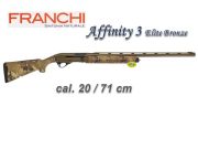 Franchi AFFINITY 3 ELITE BRONZE cal.20 canna 71 cm