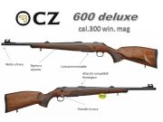 CZ 600 DELUXE cal.300 win. mag.
