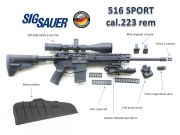 Sig Sauer 516 SPORT occasione cal.223 rem. R.16143 -  solo carabina oppure kit