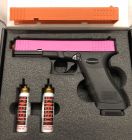 Spray Anti Aggressione Pepper Gun Geisler GD-105 Nera/Arancio