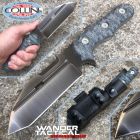 WanderTactical Wander Tactical - Hurricane knife Iron Washed and Black Micarta - colt