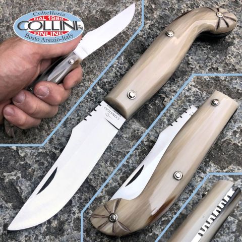 Conaz Consigli Scarperia - Arbus knife - Arburese Corno Bovino Biondo 20cm  - 53021 - coltello