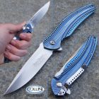 CRKT - Ripple Flipper Knife by Ken Onion - Blue Frame Lock - K405KXP c
