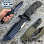 FOX Knives Fox - FX-P1B - Predator I Knife - Tanto Black Teflon - coltello