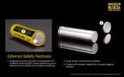Nitecore - NL1834 - Batteria ricaricabile protetta Li-Ion 18650 3.7V d