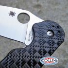 Spyderco - Domino Carbon Fiber Flipper Opener - C172CFTI - coltello