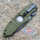 Hoffner Knives Hoffner - CQB-CT Od Green Folding knife 3.5" Black chiseled - coltell