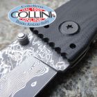 Hoffner Knives Hoffner - Smooth Folding 3.5" Damascus Bloodflow - ATA - FK-S3SDB-SDB