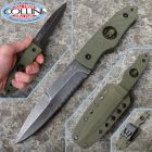 Hoffner Knives Hoffner - Hand Spear Molon Labe Green HS-S5CBK-FO - coltello