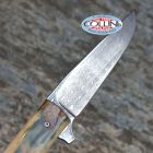Brad Zinker - TLLF custom in Avorio Fossile di Mammut - coltello artig