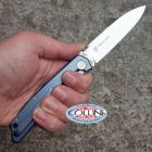 FOX Knives Fox - Terzuola - Frame Lock in Titanio Blu - FX-525TIBL - coltello