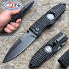 Hoffner Knives Hoffner - Black Folding knife 3.5" Black  chiseled - coltello