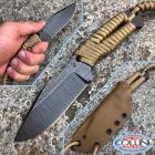 WanderTactical Wander Tactical - Iron Washed - Coyote Paracord - coltello artigianale