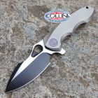 We Knife Co. - Framelock Flipper Dual Tone Gray - 605E - coltello