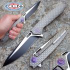 We Knife Co. - Dragon Scale Flipper Dual Tone Gray - 604I - coltello