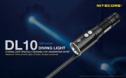 Nitecore - DL10 Diving Light - 1000 lumens e 223 metri - Torcia Led Su