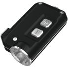 Nitecore - TINI Black - Portachiavi Ricaricabile USB - 380 lumens e 64