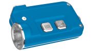 Nitecore - TINI Blue - Portachiavi Ricaricabile USB - 380 lumens e 64