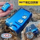 Nitecore - TINI Blue - Portachiavi Ricaricabile USB - 380 lumens e 64
