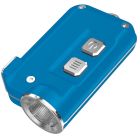 Nitecore - TINI Blue - Portachiavi Ricaricabile USB - 380 lumens e 64
