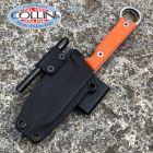 White River Knife and Tool White River Knife & Tool - Firecraft knife FC 3,5 Pro G10 Orange - col