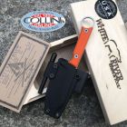 White River Knife and Tool White River Knife & Tool - Firecraft knife FC 3,5 Pro G10 Orange - col