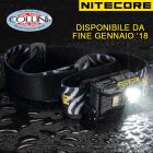 Nitecore - NU25 Yellow - Torcia Frontale Ricaricabile USB - 360 lumens