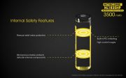 Nitecore - NL1835HP - Batteria ricaricabile protetta Li-Ion 18650 3.6V