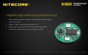 Nitecore - NL1665R MicroUSB - Batteria ricaricabile protetta Li-Ion CR