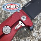 Lion Steel Lionsteel - SR-22 - Alluminio Rosso e lama DLC - SR22ARB - coltello