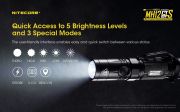 Nitecore - MH12GTS - Ricaricabile USB - 1800 lumens e 226 metri - Torc