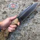 WanderTactical Wander Tactical - Smilodon Iron Washed and Brown Micarta - coltello ar