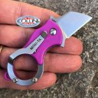 FOX Knives Fox - Mini-TA knife - Pink Nylon - Sandblasted - FX-536P - coltello ka