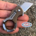 FOX Knives Fox - Mini-TA knife - Coyote Brown Nylon - Sandblasted - FX-536CB - co