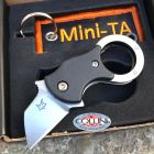 FOX Knives Fox - Mini-TA knife - Black Nylon - Sandblasted - FX-536 - coltello ka