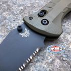 Benchmade - Turret knife - DLC serrated - OD G10 - 980SBK - coltello