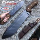 WanderTactical Wander Tactical - Godfather knife - Icebrush & Desert Micarta - coltel