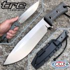 TRC Knives - Apocalypse Knife - Elmax & Black Canvas Micarta - coltell