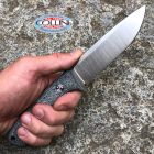 TRC Knives - South Pole Knife - Elmax & Black Canvas Micarta - coltell