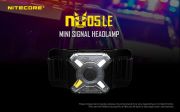 Nitecore - NU05 LE - Mini Signal Headlamp - Ricaricabile USB - Torcia