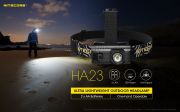 Nitecore - HA23 - Frontale Ultra Compatta - 250 lumens e 56 metri - To