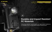 Nitecore - HA23 - Frontale Ultra Compatta - 250 lumens e 56 metri - To