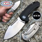 MKM - Colvera Flipper Knife by Vox - G10 Nero e Titanio - LS02-GTBK -