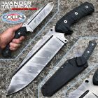 WanderTactical Wander Tactical - Smilodon Ice Brush Tiger knife and Black Micarta - c