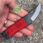 Approved Rockstead - Chou knife HPC Red Silk - USATO - Neck Knife - Coltello