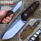 WanderTactical Wander Tactical - Scrambler knife - SanMai V-Toku2 & Brown Micarta - c