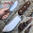 WanderTactical Wander Tactical - Lynx knife - SanMai V-Toku2 & Brown Micarta - coltel